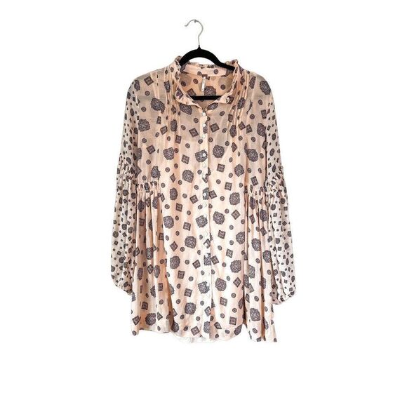 Free People Turn Turn Mini Dress, Size Small - Picture 2 of 6